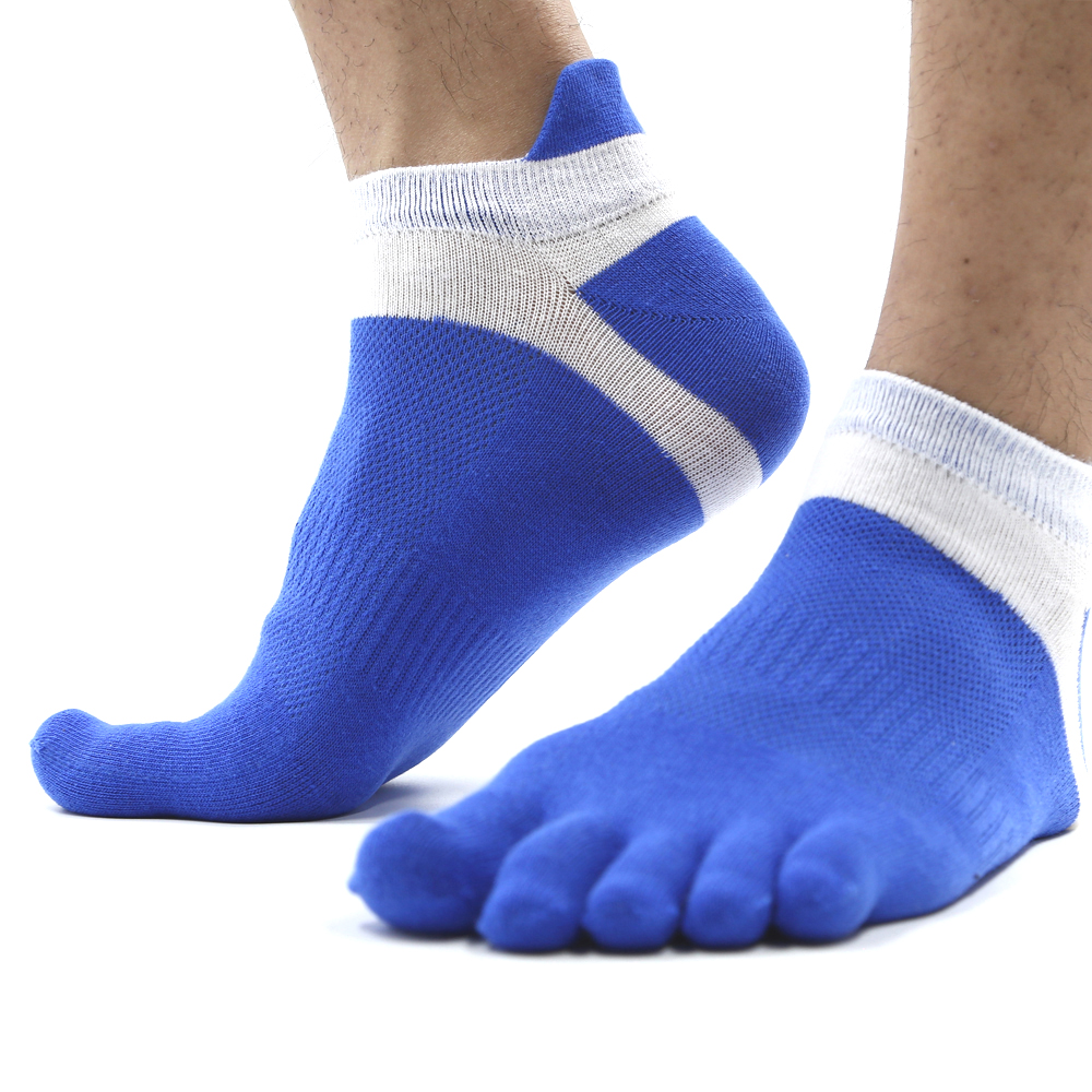 Men's Short Running Toe Socks